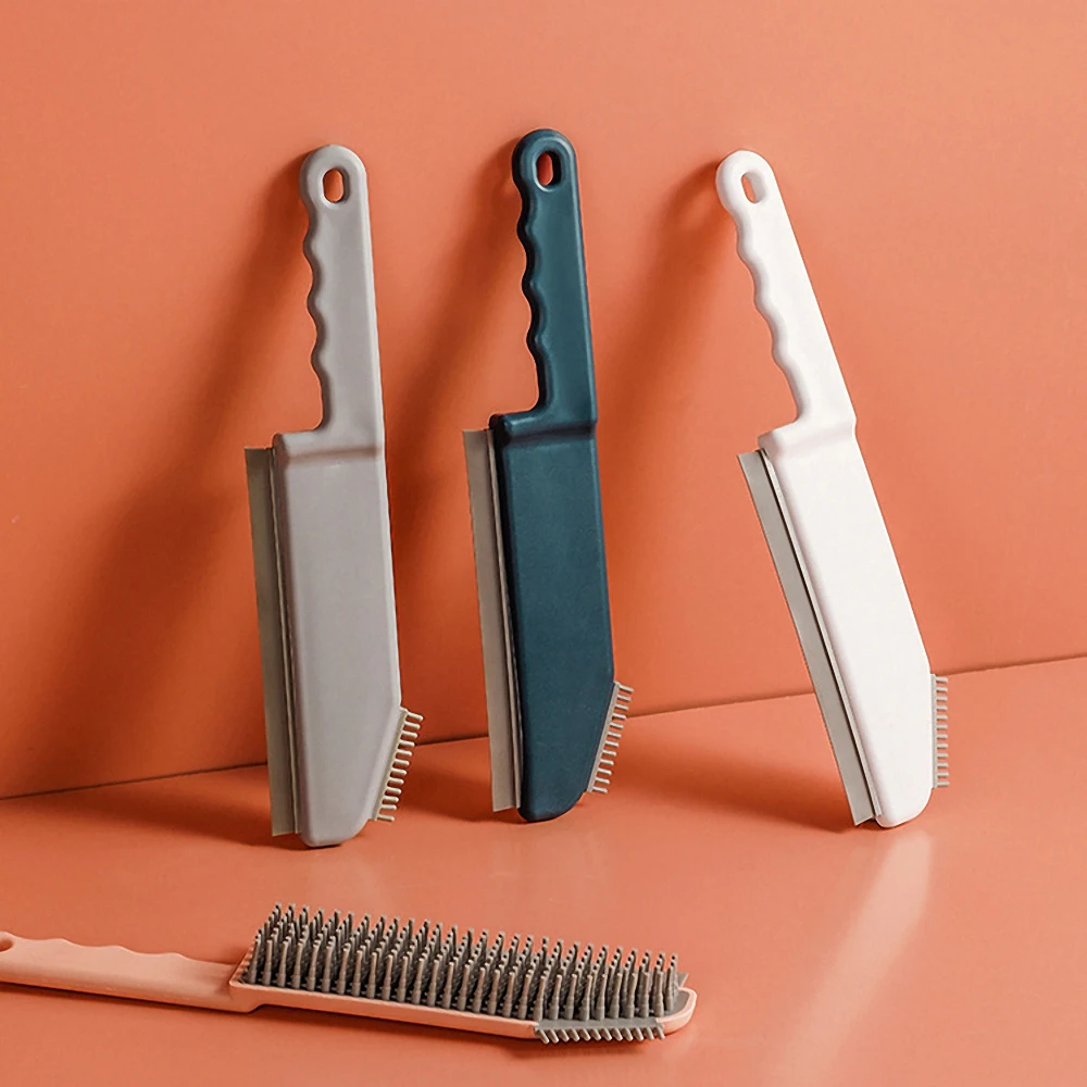 

Прочные силиконовые чистящие щетки, инструменты для подметания оконных пазов, зазор для стеклянной керамической плитки, скребок с длинной ...