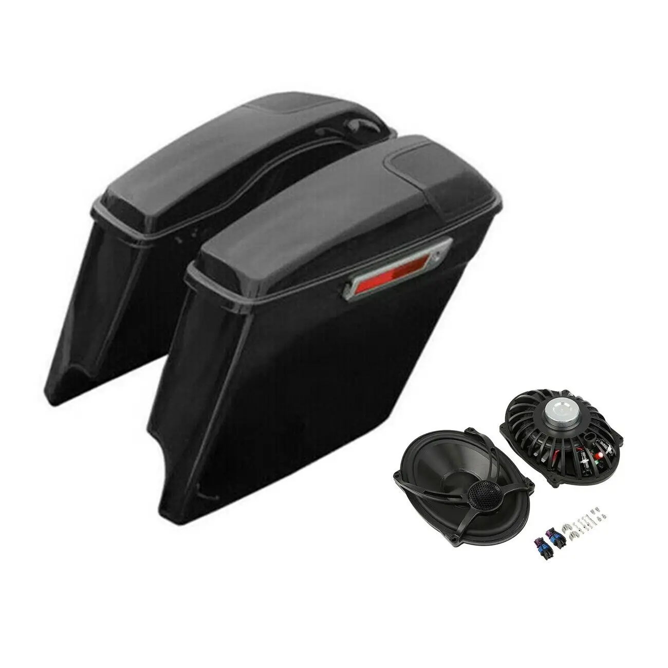 Мотоциклетные жесткие сиденья 5 "для Harley Touring Electra Road Glide King Street 2014-2023 18 Вт/5x7