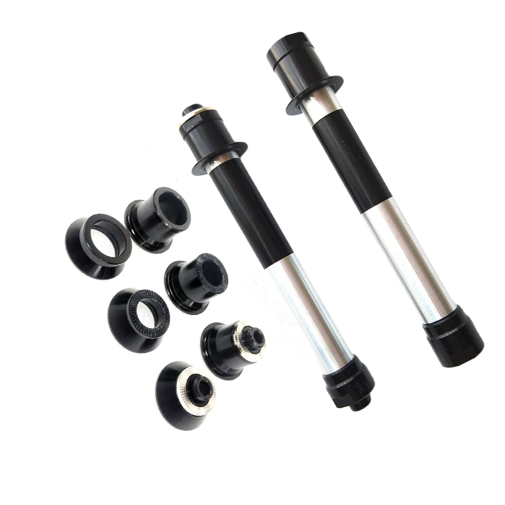 

Novatec Adapters For D411SB-CL D412SB-CL Center Lock Hubs Conversion Kits End Caps Thru Axle QR 9mm 12mm 15mm QRx135 12x142