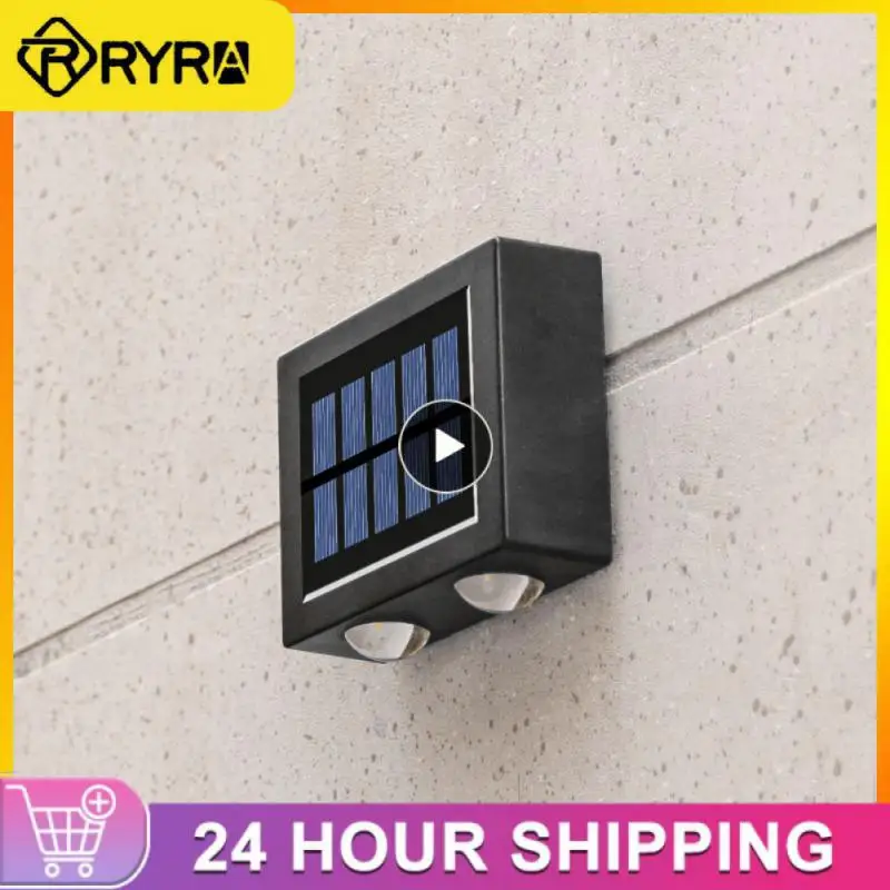 

5/8/10PCS Abs Waterproof Solar Induction Lamps Automatically Turned On Outdoor Led Flood Lights Intelligent Light Control