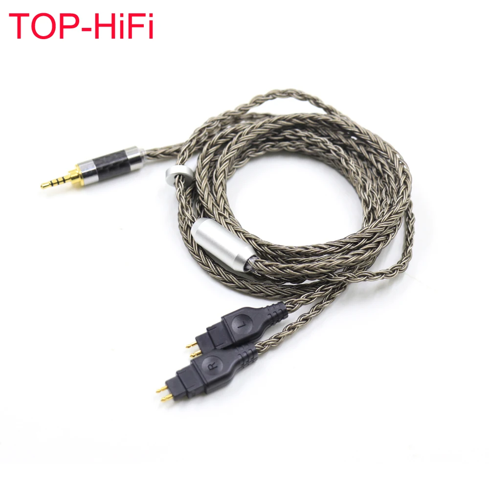 

Go 16 Core 7N OCC Earphone Cable For Sennheiser HD580 HD600 HD650 HD25 HD660S hd565 hd545 upgrade Balanced 2.5mm 4.4 xlr