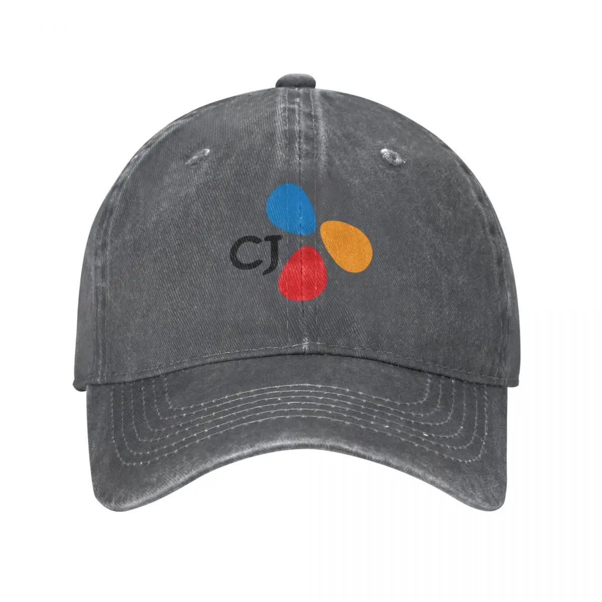 

CJ Entertainment Logo Baseball Caps Snapback Denim Hats Outdoor Adjustable Casquette Sports Baseball Cowboy Hat for Men Women