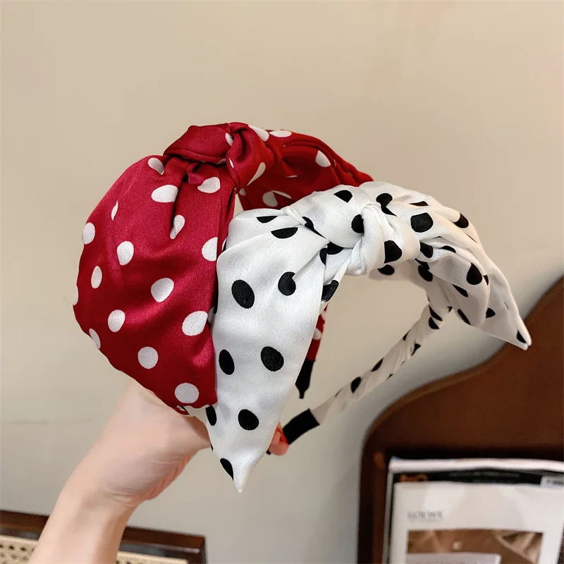 

Headbands for Women Girl Dot Bowknot Hairband Hair Accessories Wholesale