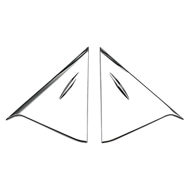 Внешний боковой спойлер заднего стекла из АБС-пластика треугольная обшивка для