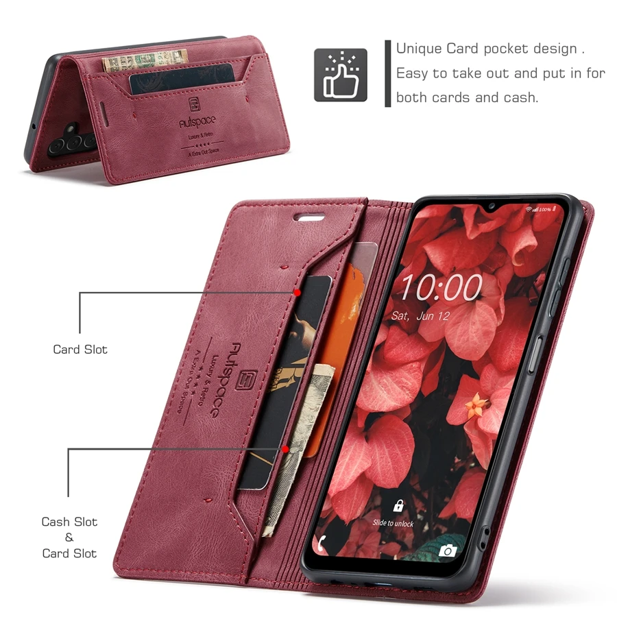Wallet Skin Friendly Leather Case For Xiaomi Redmi Note 11 11S 11 Pro 10 10S 10 Pro 9S 9 Pro 8 Pro Mi 10T 11 Lite 11T Pro