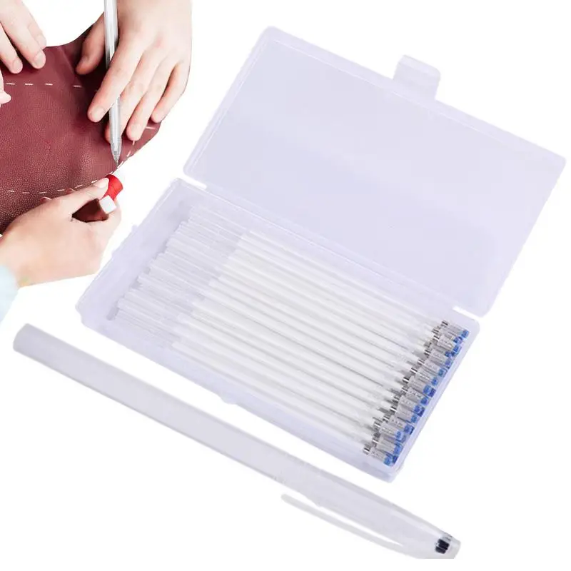 

Heat Erasable Pen Refills Tailor Pencil Refills Auto Disappearing 40pcs Fabric Heat Erase Markers For Embroidery Project