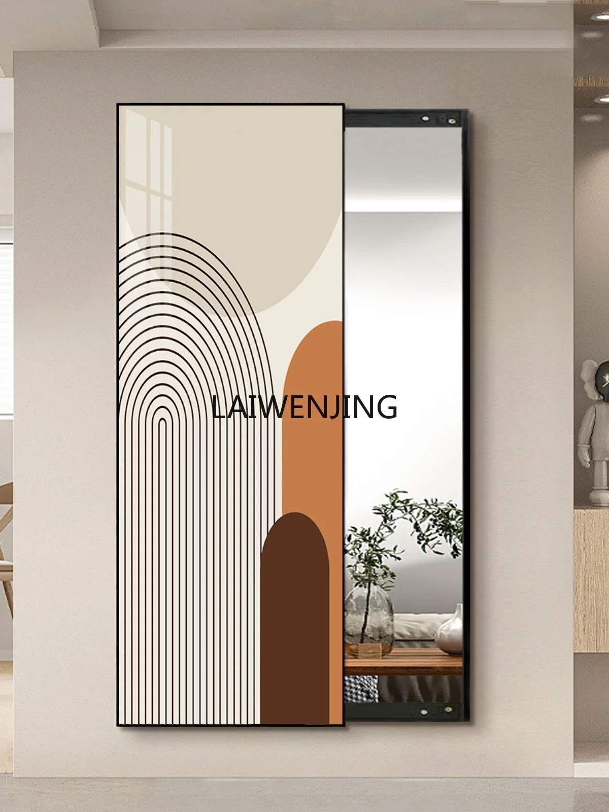 Скрытое зеркало SGF невидимое Полноразмерное Настенное подвесное полноразмерное