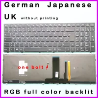 rgb full color backlit keyboard for clevo n855hk n857hk n850hj n855hj n857hj n857hc n870hc n850hn n870hz n850hk