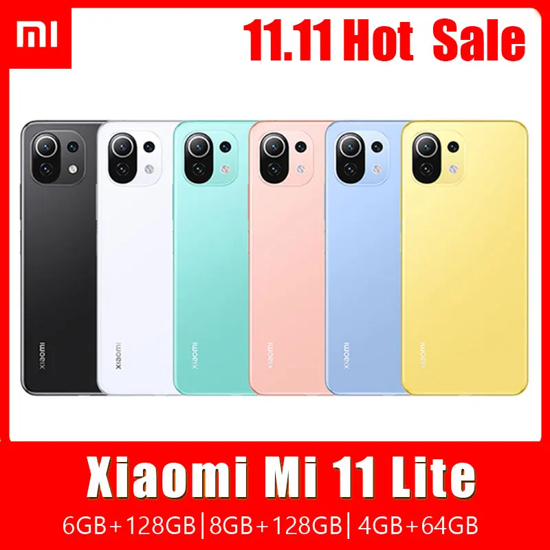 Kup Telefon Komórkowy Xiaomi Mi 11 Lite 5G Smartphone , 128GB Snapdragon 780G 64MP NFC AMOLED Pełny Ekran 90HZ Odśwież Telefony Komórkowe Tanie Telefon Komórkowy Xiaomi Mi 11 Lite 5G Smartphone , 128GB Snapdragon 780G 64MP NFC AMOLED Pełny Ekran 90HZ Odśwież Telefony Komórkowe