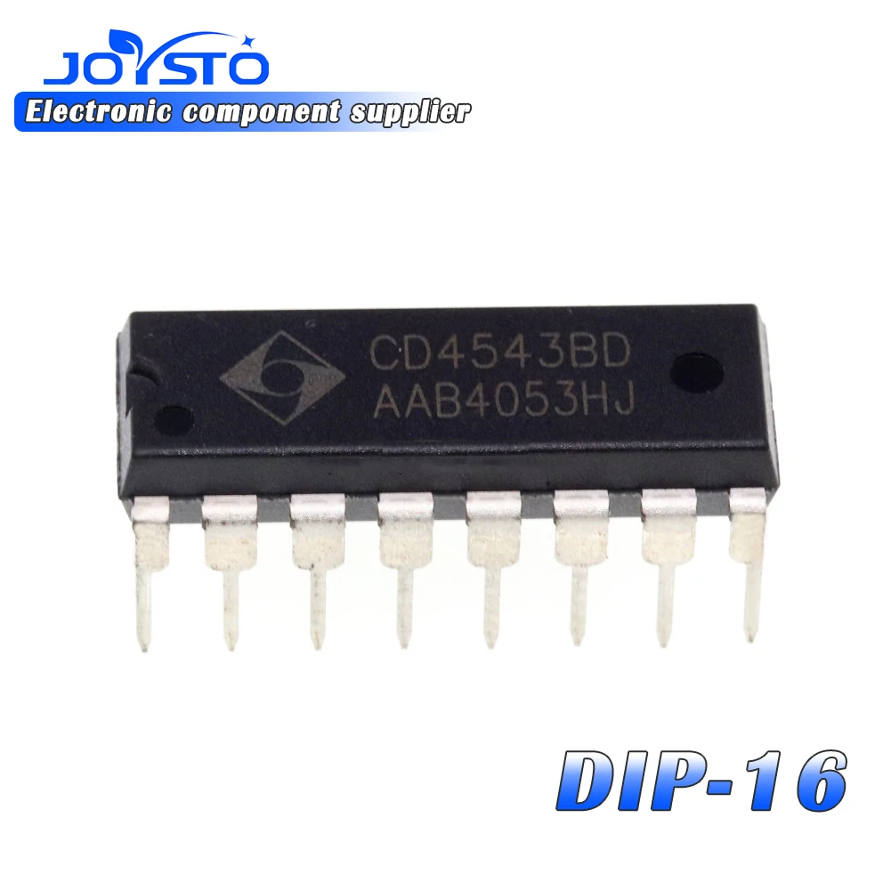 10 шт. CD4543BE DIP16 CD4543 DIP 4543BE DIP-16 CMOS фотозащелка/декодер/драйвер для
