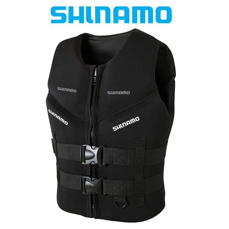 

Рыболовный спасательный жилет 2023, неопреновый Мужской и Женский Мужской жилет для рафтинга и морской рыбалки