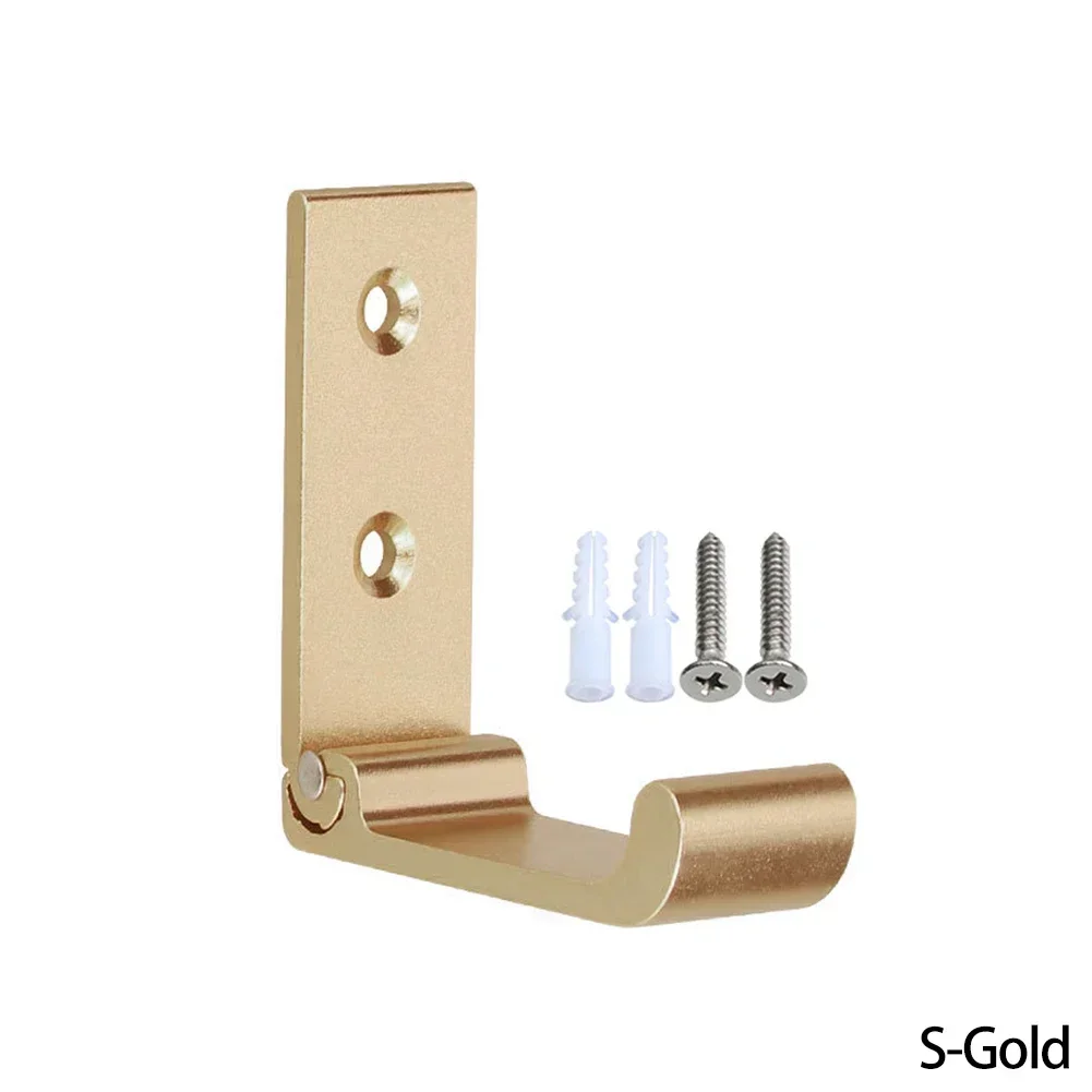 

Складной настенный крючок из алюминия, черный