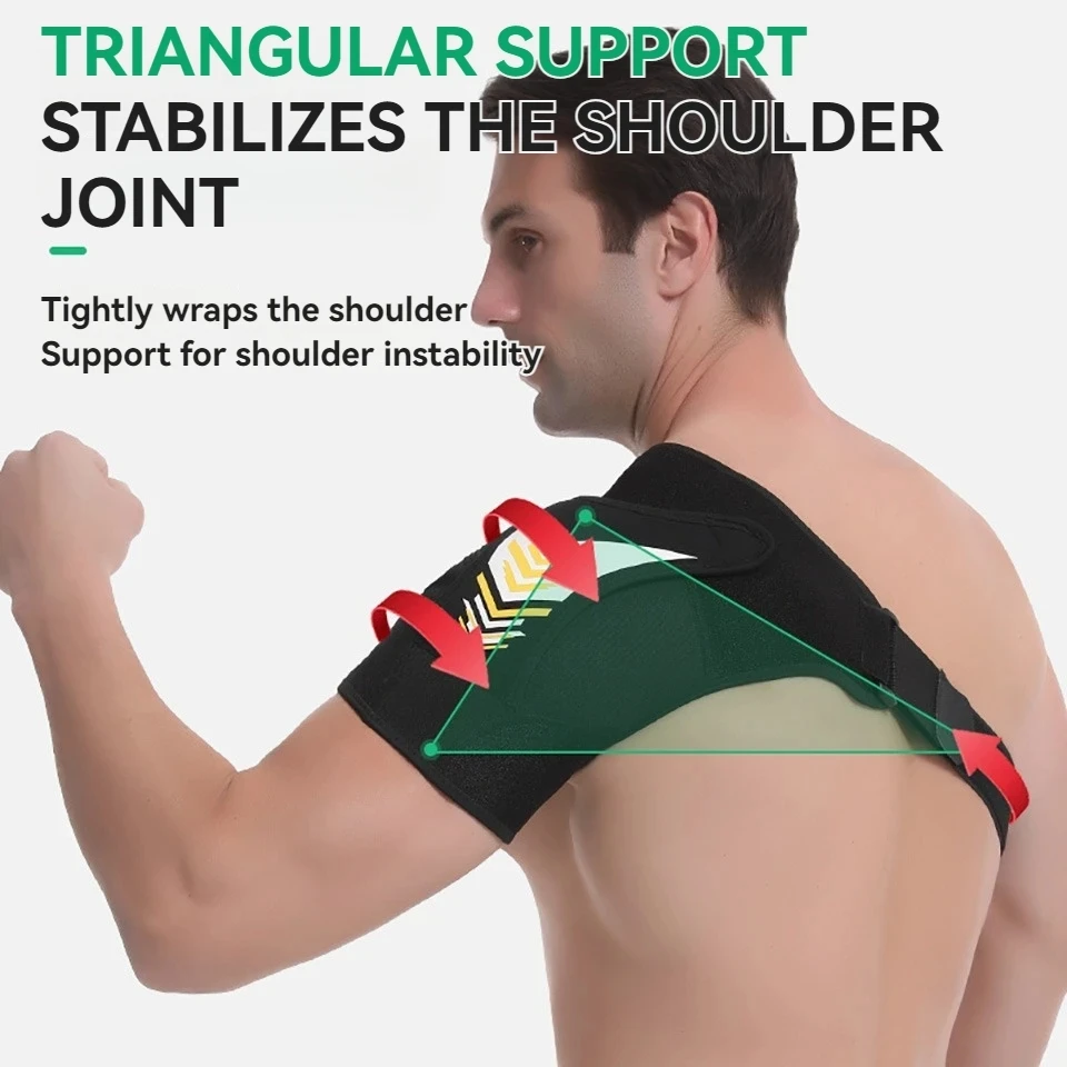 Loogdeel Регулируемая защита для плеч унисекс Спортивные дышащие противоскользящие