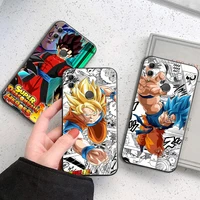 dragon ball anime phone case for huawei honor 7a 7x 8 8x 8c 9 v9 9a 9s 9x 9 lite 9x lite 8 9 pro back carcasa black coque