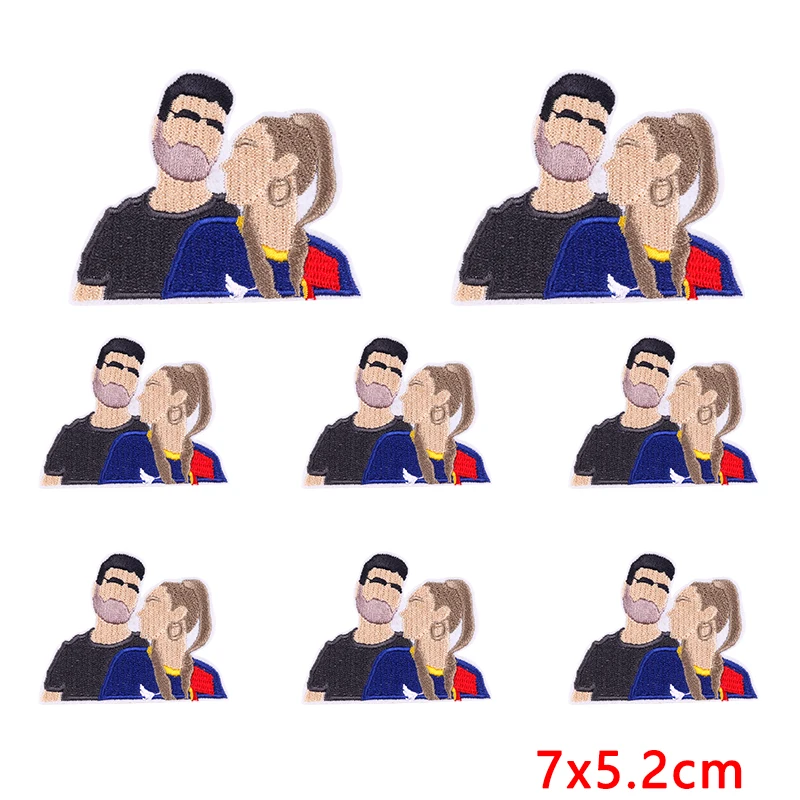 10 шт./партия термоклейкие нашивки для одежды