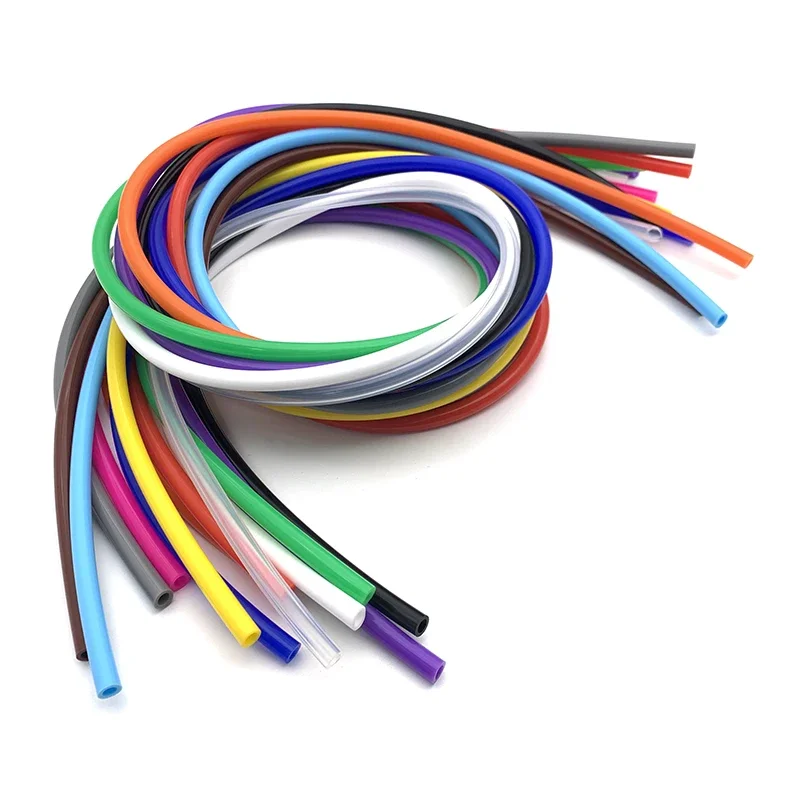 15 размеров 3M Силиконовая трубка 2 мм 3 4 5 6 8 10 12 Пищевая прозрачная силиконовая