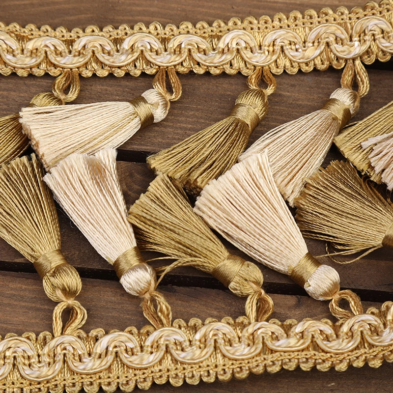 Dailylike Sewing Ribbon Tassel Fringe Cotton Trim Ethnic Latin Dress Stage Garment Curtain Decorative Diy |