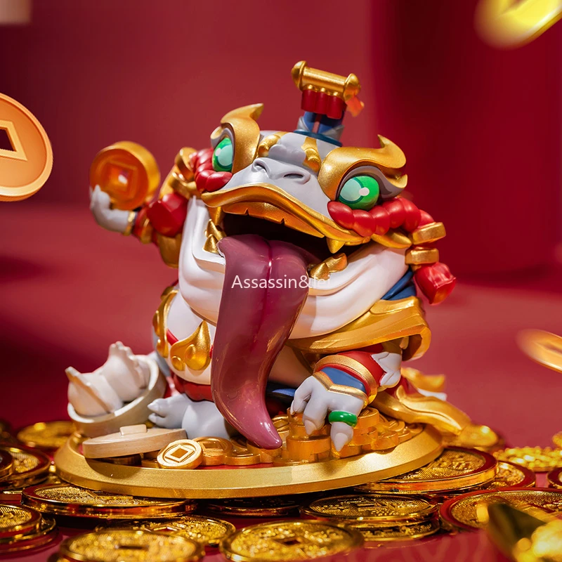 Игра аниме периферийная фигурка подлинная LOL китайский Новый год ограниченная