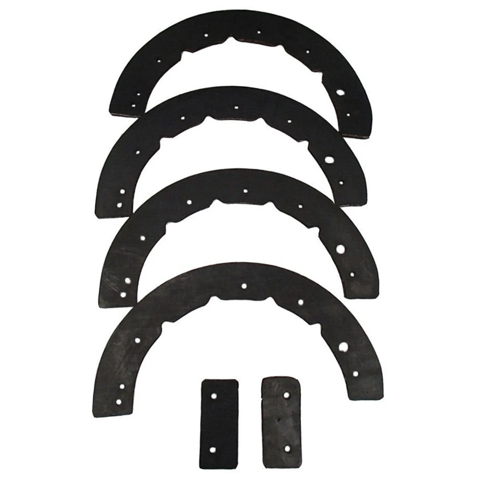 Rubber Paddle Set 731-0781A 731-0782 For MTD Yardman 2-Cycle Single Stage Snow Blowers Cub Cadet Troy-Bilt Replacement Parts