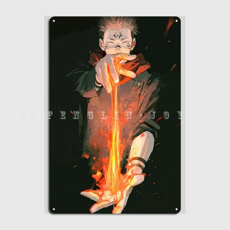 

Sukuna Vessel Metal Sign Club Party Home Designing Garage Decoration Tin Sign Poster
