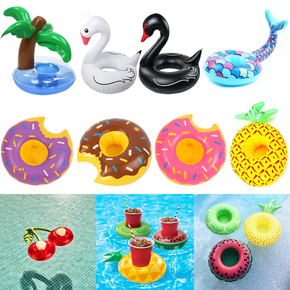 

Toys Pool Floaties Party Decoration Drink Floats Swimming Pool Float Inflatable Drink Holders Inflatable Cup Coasters
