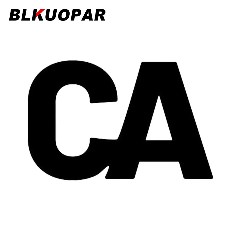 BLKUOPAR CA наклейка на автомобиль штата Калифорния окклюзия Защита от царапин