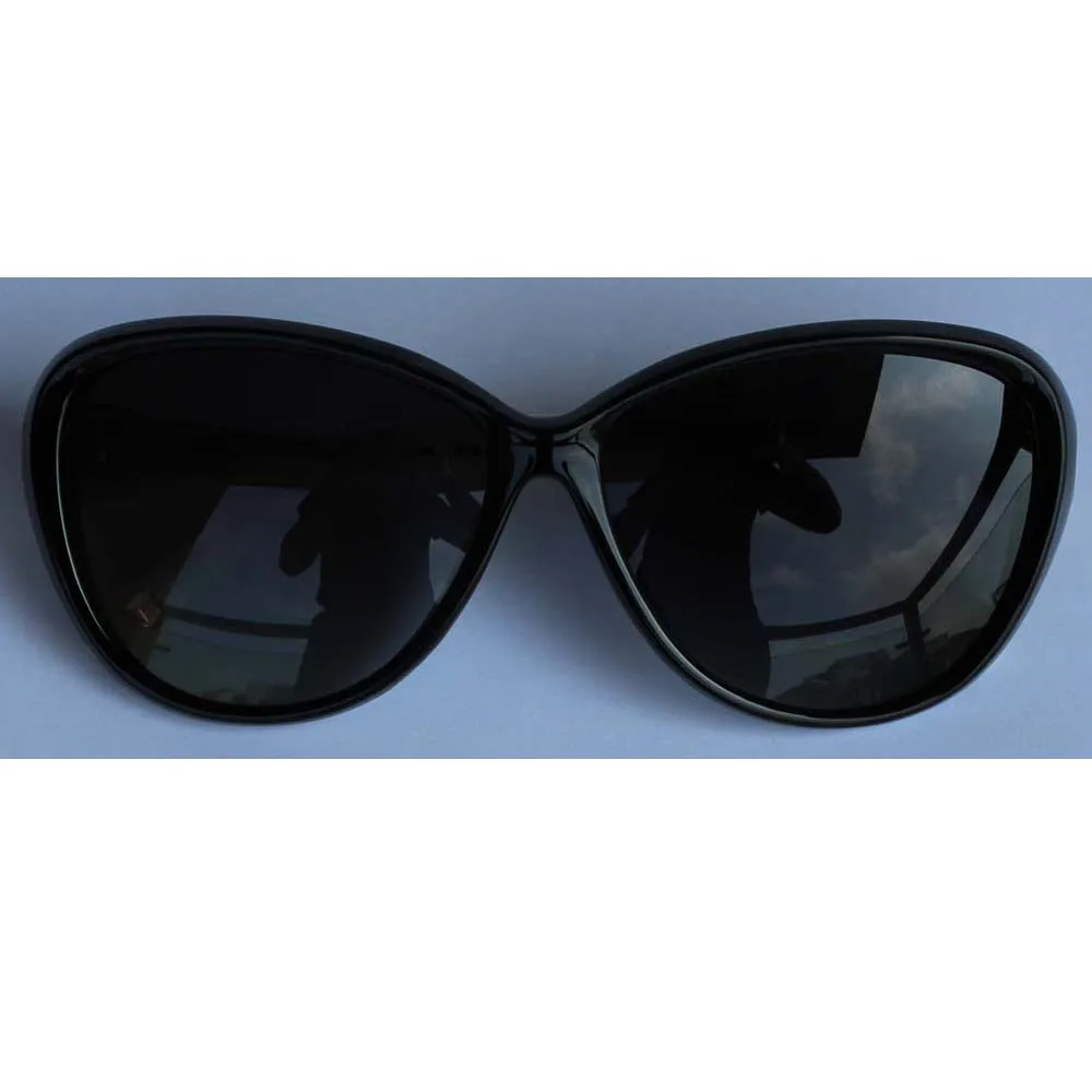 Солнцезащитные очки кошачий глаз женские черные солнцезащитные трендовые