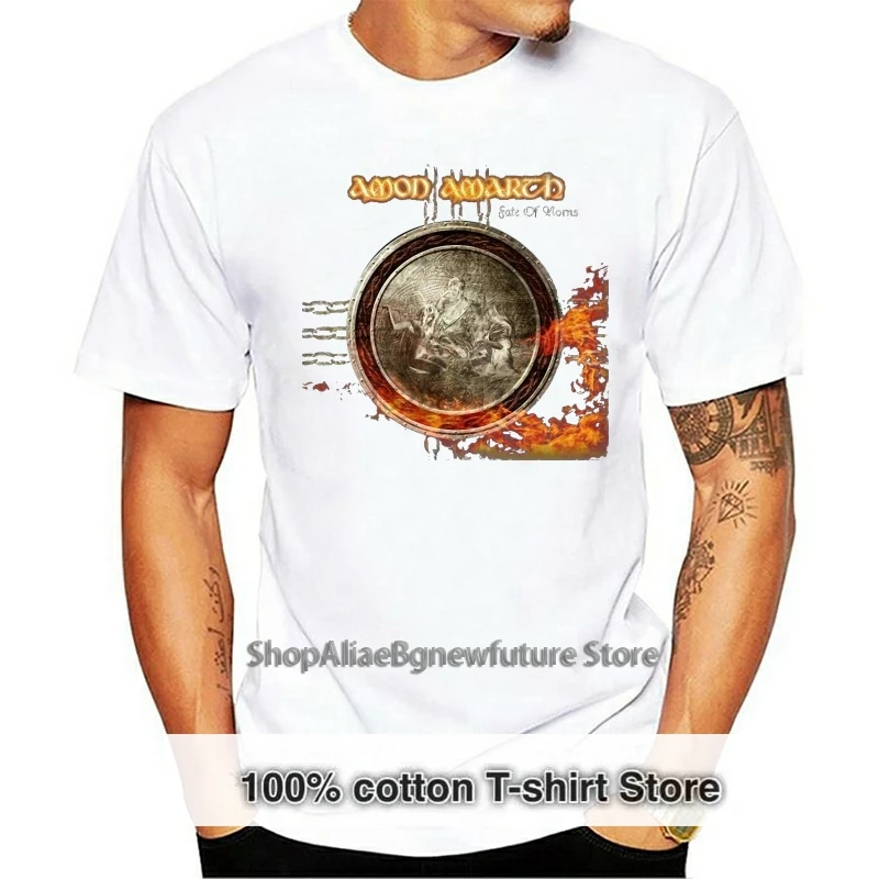 

AMON AMARTH Fate of Norns футболка Черная детская одежда рубашка для малышей детей