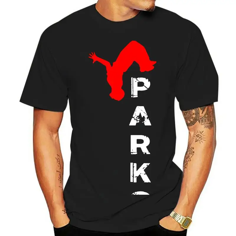 

Camiseta Vertical Parkour para hombre, ropa urbana para escalada, correr, balancearse y saltar