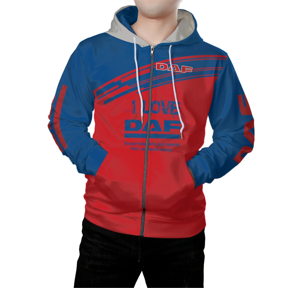 

2022 Mens DAF3D Digital Print Hoodie Casual Fashion Harajuku Hoodie