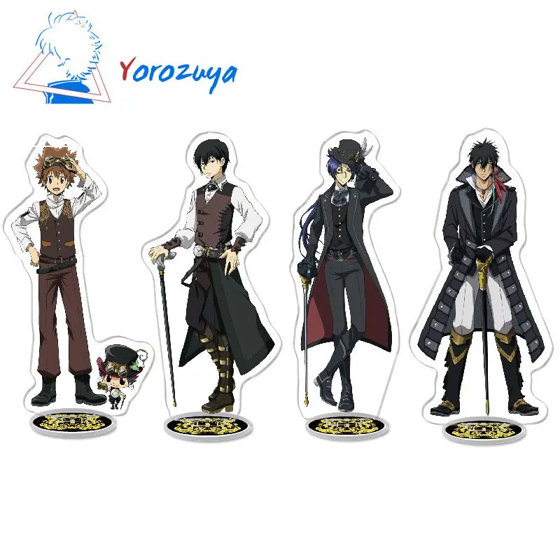 Аниме Reborn акриловая фигурка Tsunayoshi Kyouya Mukuro персонаж Katekyo Hitman подставка модели