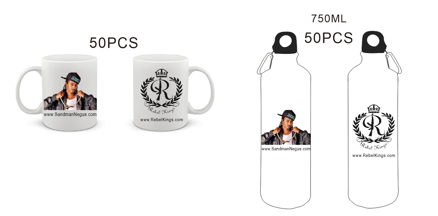 

50 керамических кружек и 50 бутылок 750 мл, подтвержденный заказ