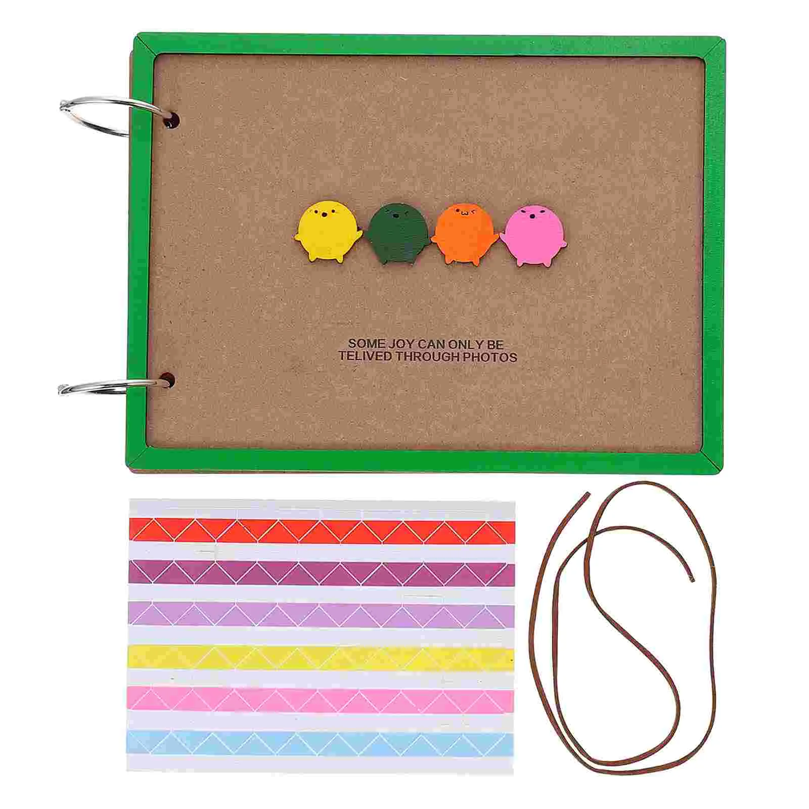 

1 Set of Self-adhesive Album Book Travel Album Photo Album Baby Photo Album Photo Album Scrapbook