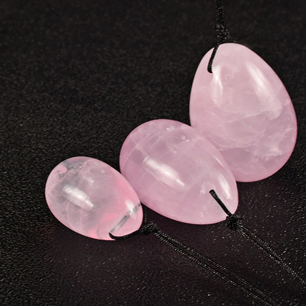 

Strengthening Yoni Egg Nephrite Jade Roller Crystal Set Chakra Stones