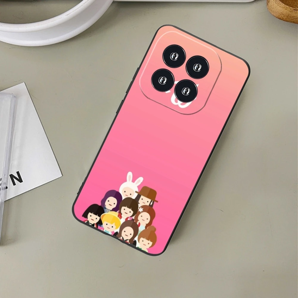 Милый двойной чехол KPOP для мобильного телефона с девушкой Xiaomi 14 13 12 11 10 9 T Ultra Lite Pro S
