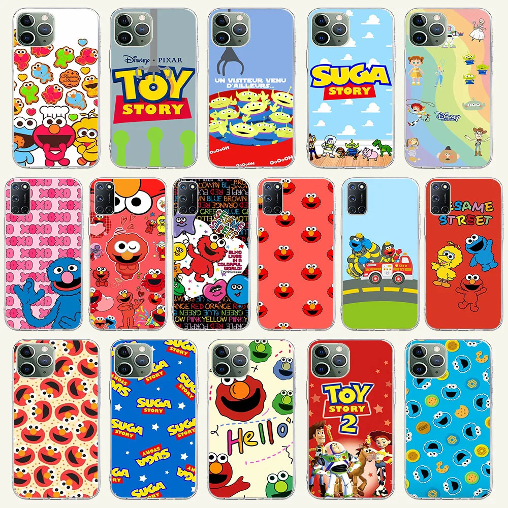 

KK-56 Sesame Street Flexible TPU Case for LG K11 K10 K22 K51S K40 K12 K40S Q60 K50 K50S K71 Max Prime Plus