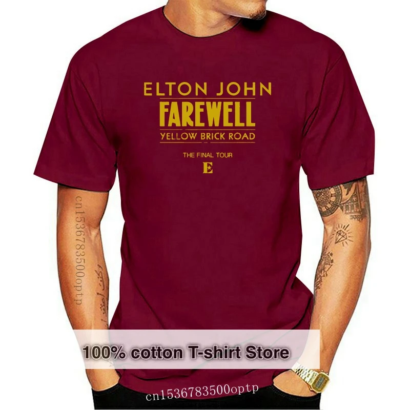 

Elton John Farewell Yellow Brick Road The Final Tour Version2 Tshirts