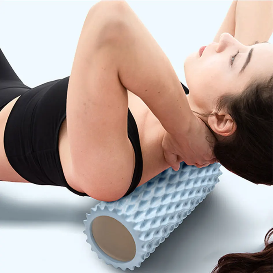 

Eva Fitness Hollow Yoga Column Muscle Relaxer Mace Roller Supplies Massage Roller Foam Pilates Massagers Back Stick Gym Brick
