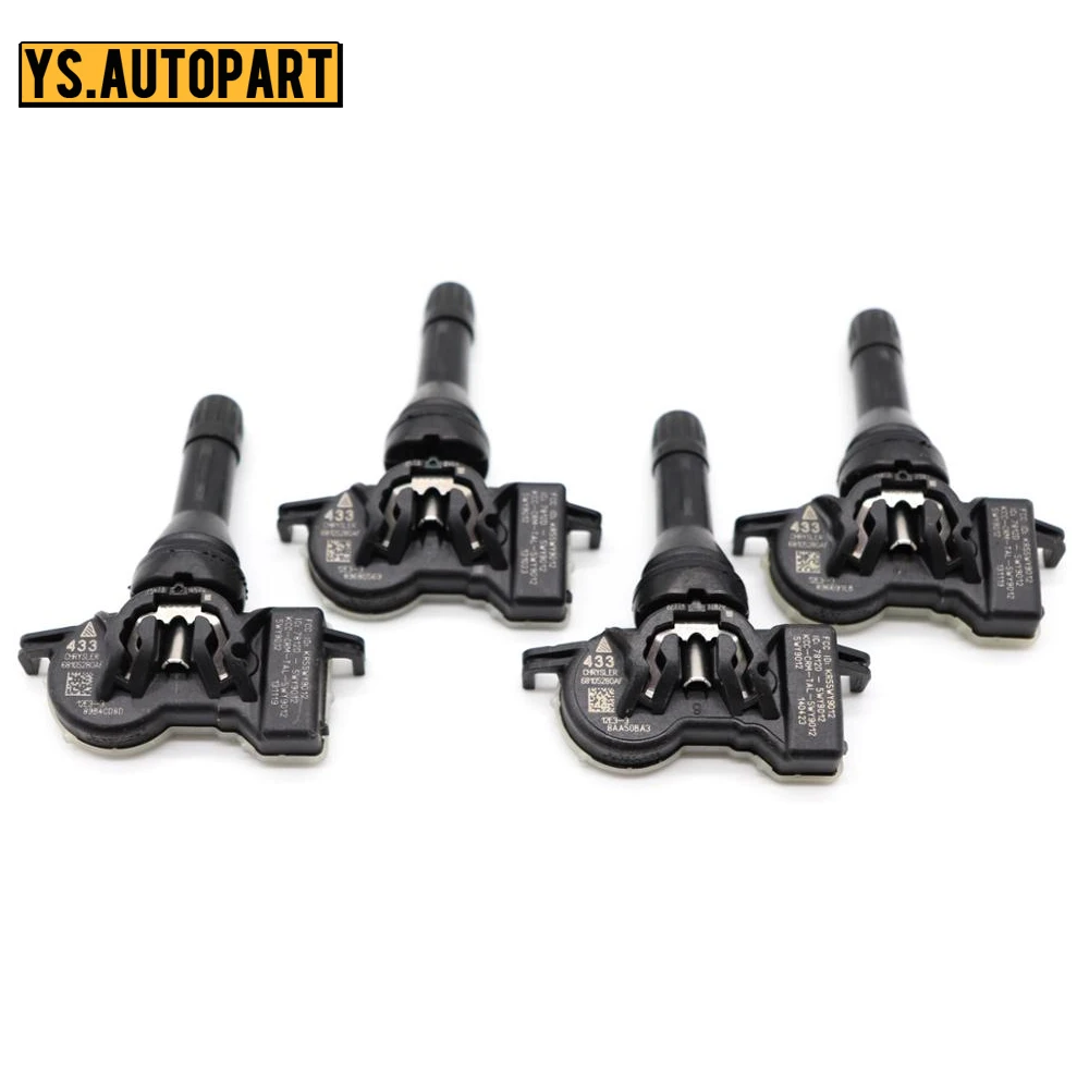 Автомобильный датчик давления в шинах TPMS 68252493AB для Jeep Renegade 2014-2021 для Chrysler Dodge 68252493AA 68105280AF433MHz