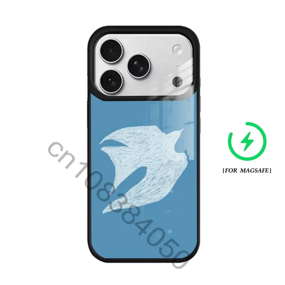 Фото Чехол Pajarito для iPhone 17, 16, 15, 14, 13, 12, 11, Pro, Max, Plus, Mini, SE4, E, совместимый с MagSafe Wireless №2