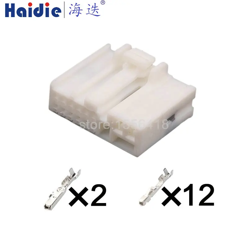 

2sets 14pin auto wiring harness plug cable electric plug connector MG655118