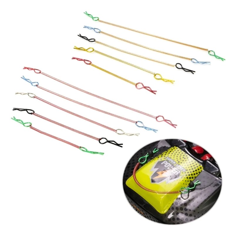 

Anti-Lost Rope Remote Control Car Clip Wire for 1/8 1/10 Remote Car Truck