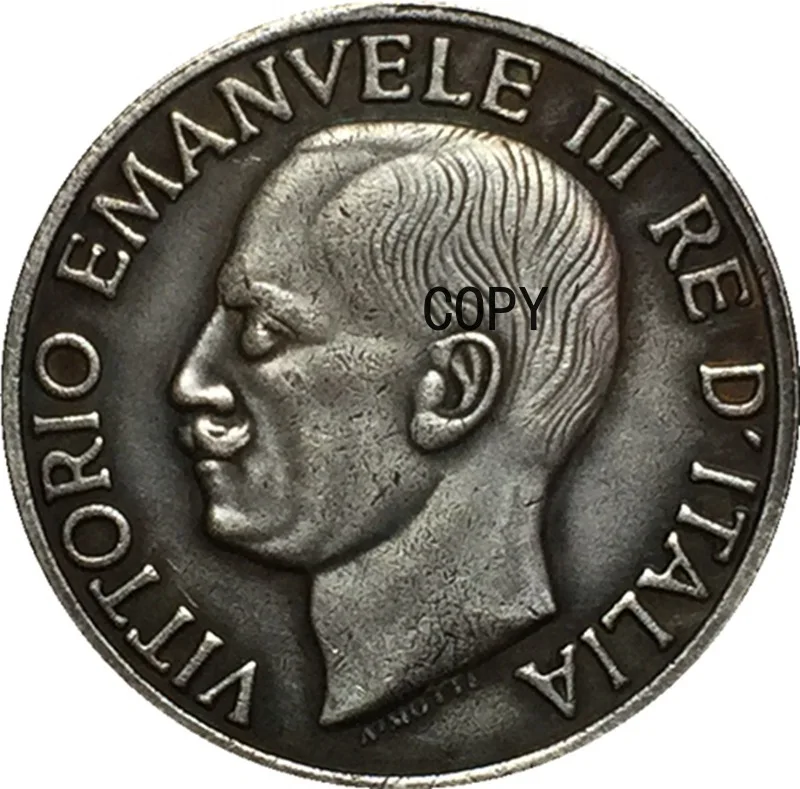 

Коллекция 1923, итальянская монета, 20 Литр, драгоценные камни с серебряным покрытием из чистой меди