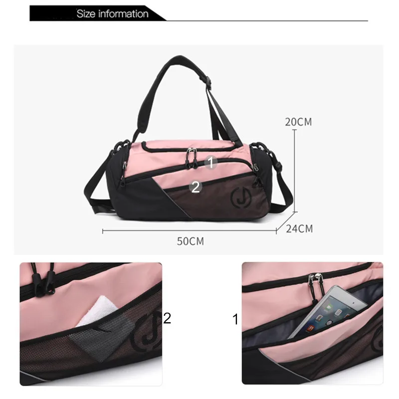 Sports Bags For Women Waterproof Backpack Man Summer Swimming Pool Swimsuit Large Wet Dry Shoes Pouch Camping Beach Gym Handbags