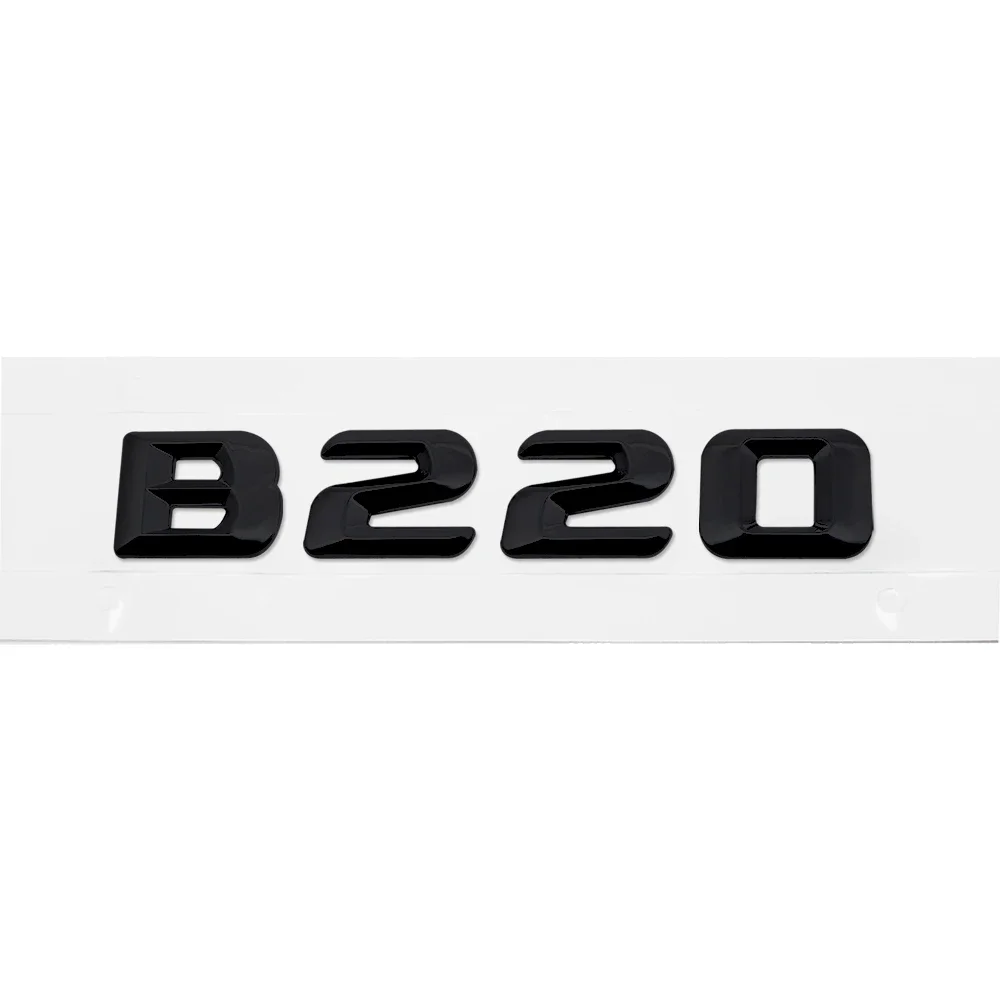 

Автостайлинг для Mercedes Benz B180 B220 B200 багажник задние буквы с номером значок эмблема наклейка для W245 W246 W247