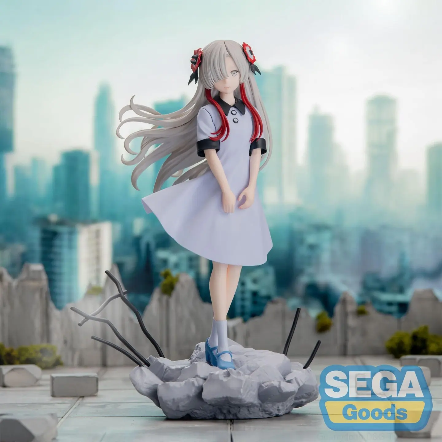 Фото Оригинальная фигурка Sega Kamitsubaki City Under Construction Yorukawa Sekai из ПВХ, аниме-модель, коллекционные игрушки, подарки, в наличии №4