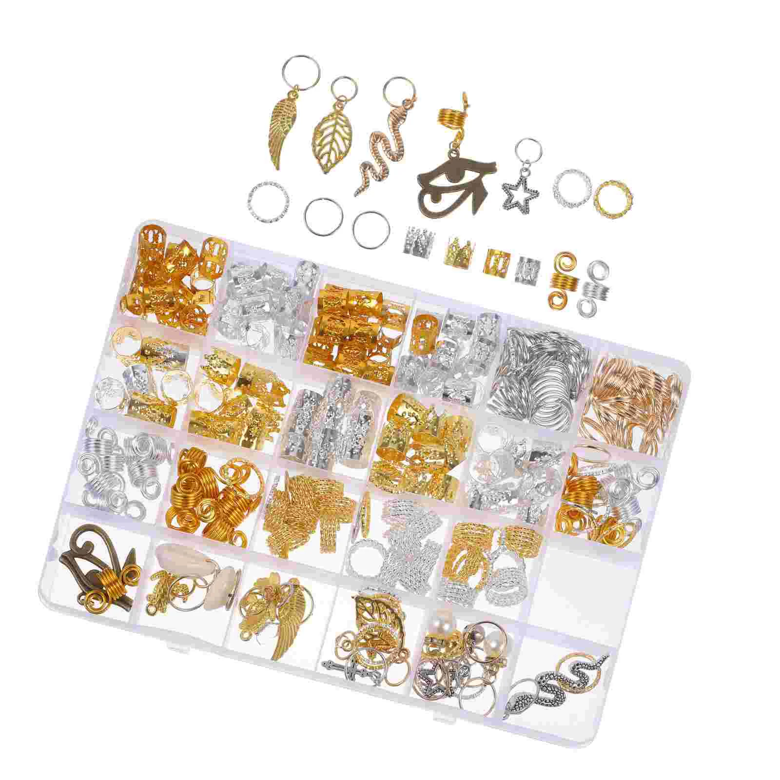 

1 Set Braid Hair Accessories DIY Dreadlocks Braiding Accessories Braid Hair Charms for Women