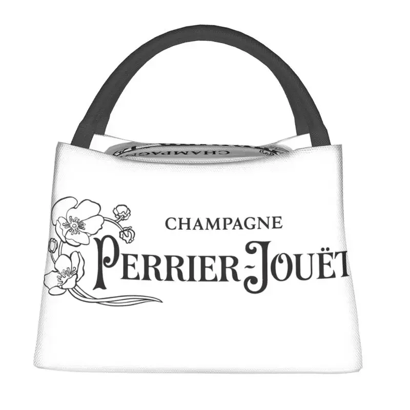 Изолированная Большая Сумка Perrier Champagne Jouets С Логотипом Для Женщин Многоразовый