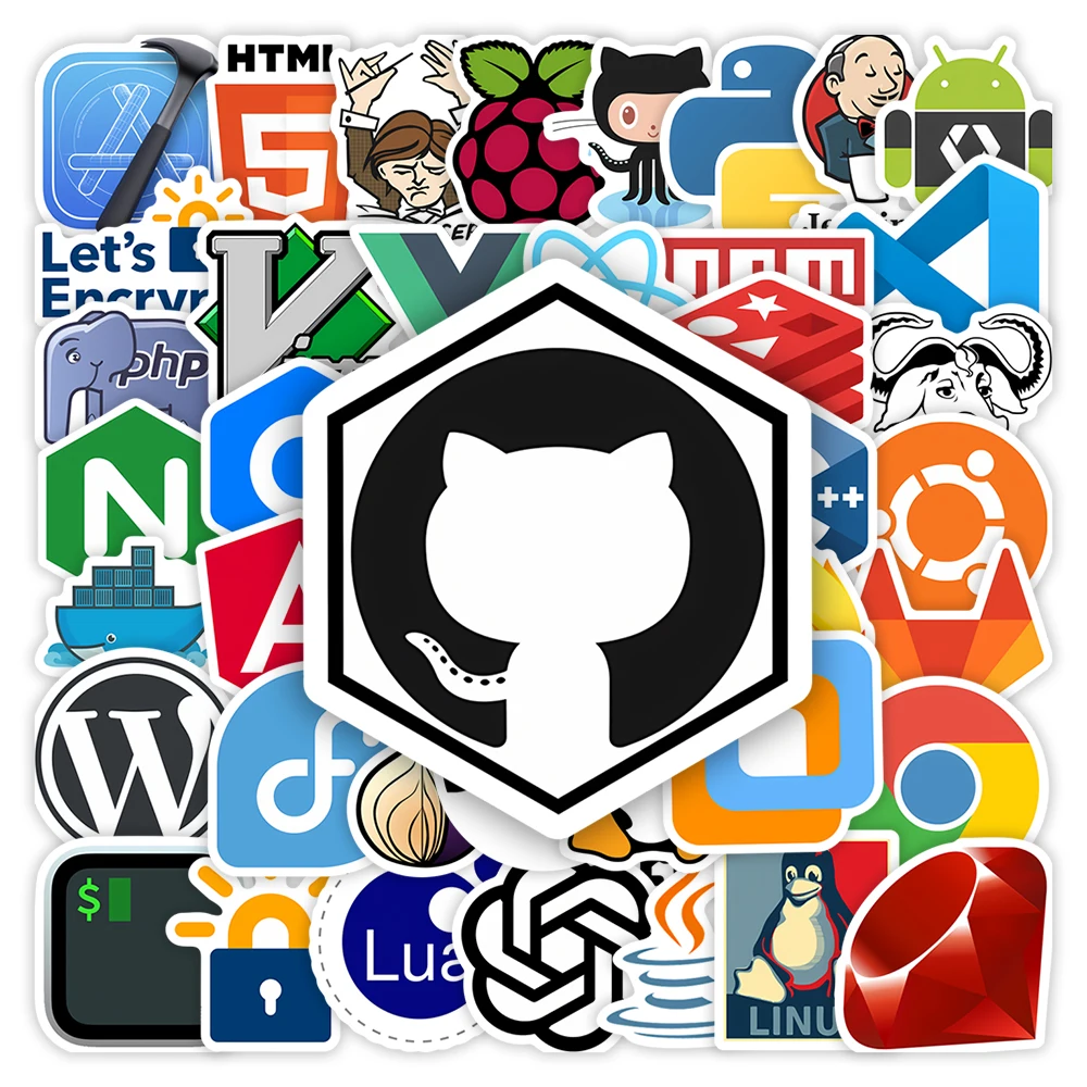 Забавные наклейки для развития программирование Java Docker Html компьютерщик хакер
