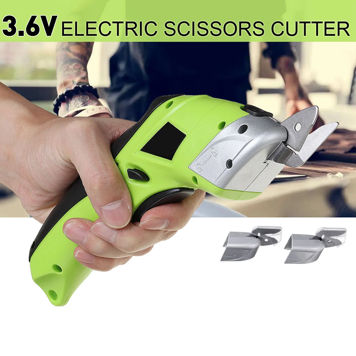 

Cordless Rechargeable Electric Scissors Fabric Leather Cloth Sewing Cutting Knife Tailor Scissor Shears Handheld Scissors